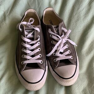Grey Converse All Stars